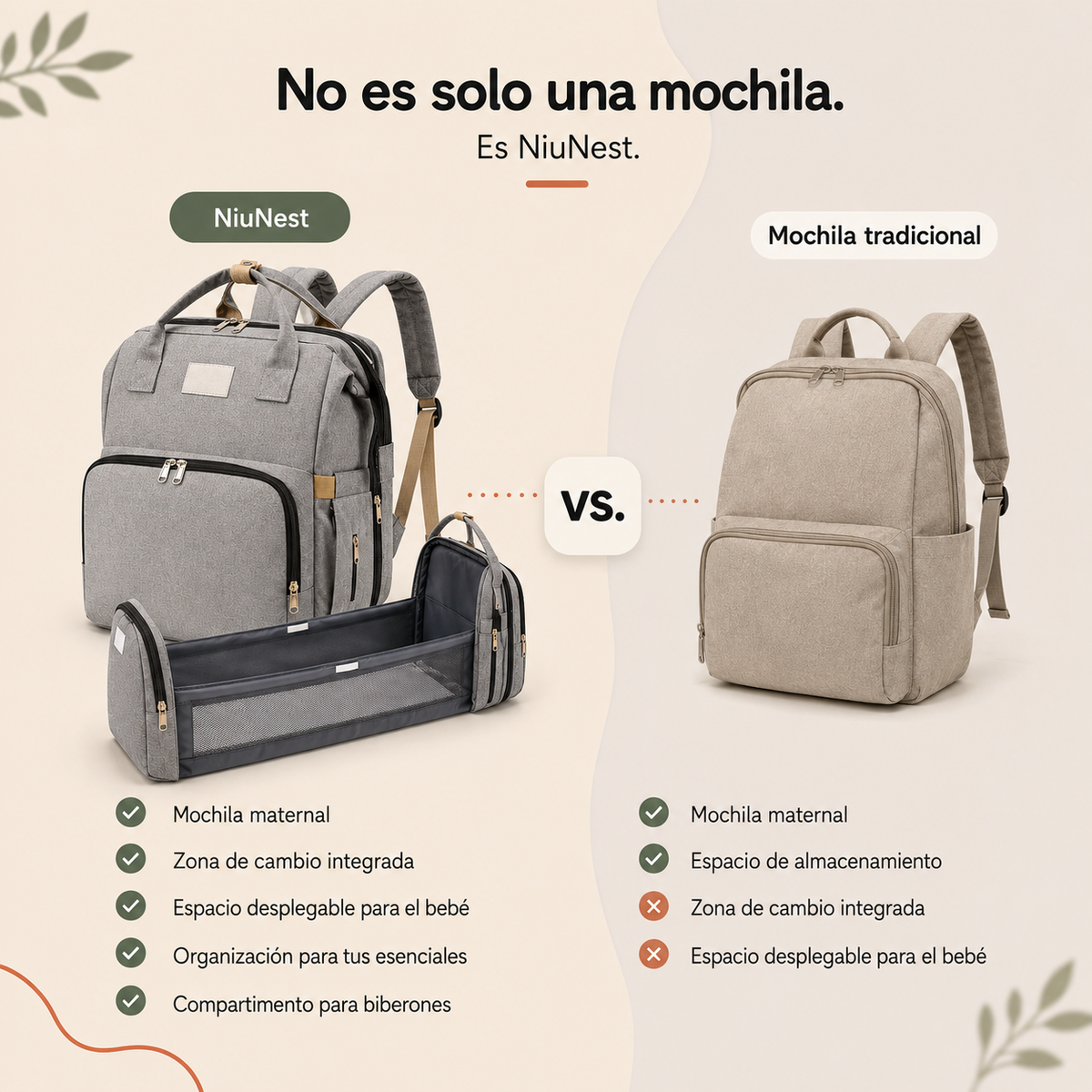 NiuNest | Mochila Cuna de Viaje