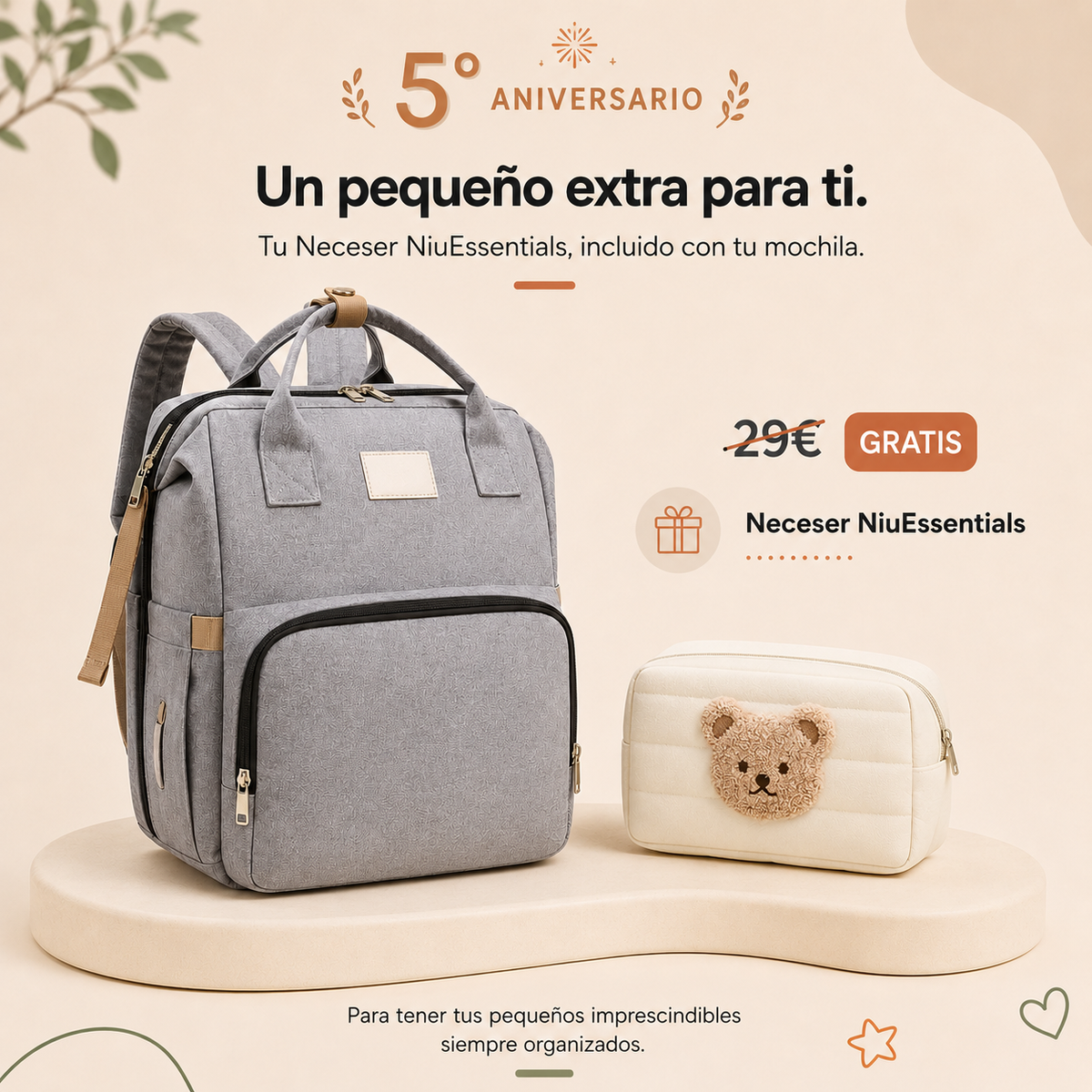 NiuNest | Mochila Cuna de Viaje